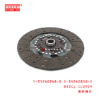 1-31240748-0 1-31240850-1 Clutch Disc 1312407480 1312408501 Suitable for ISUZU FSR 4HK1